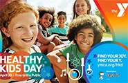 YMCA of the North sets kids up for a healthy start to the summer at Healthy Kids Day April 20