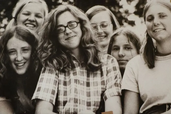 Maribeth and the first Femmes group in 1970