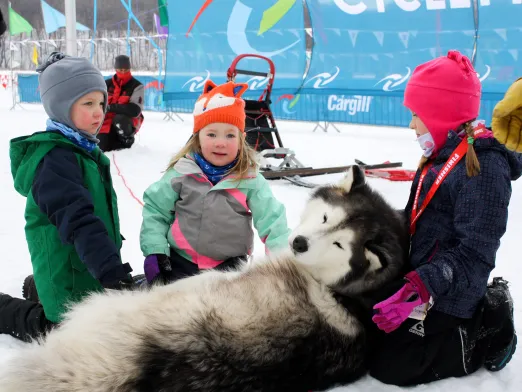 Kidarod Kids and Husky