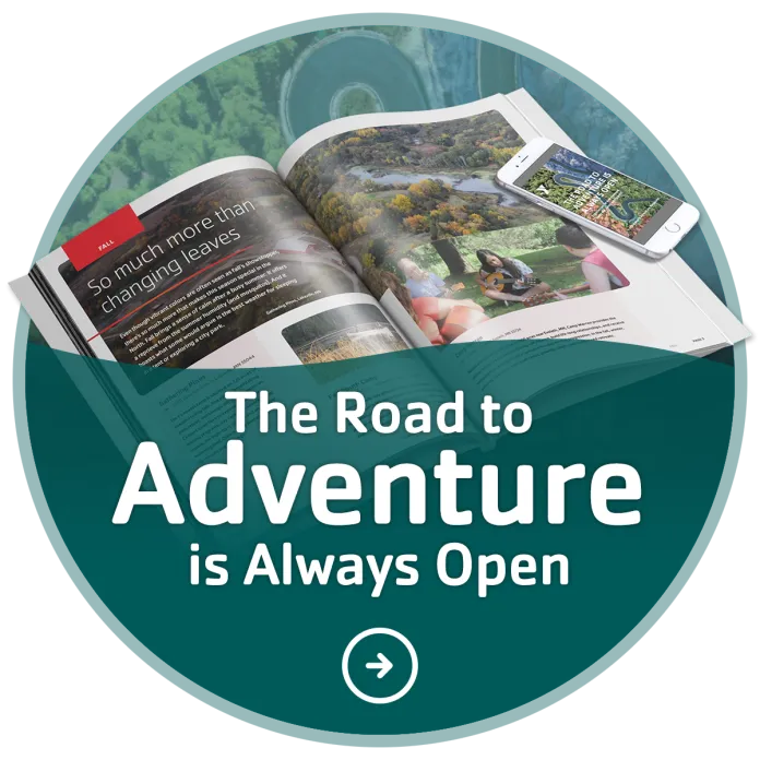 Adventure magazine callout