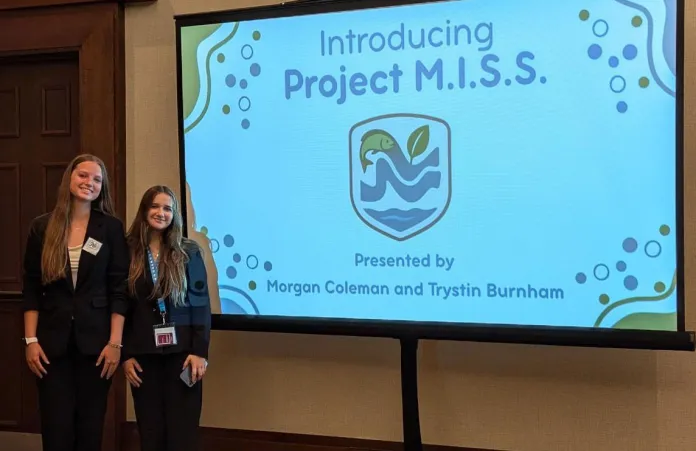 Morgan Coleman and Trystin Burnham