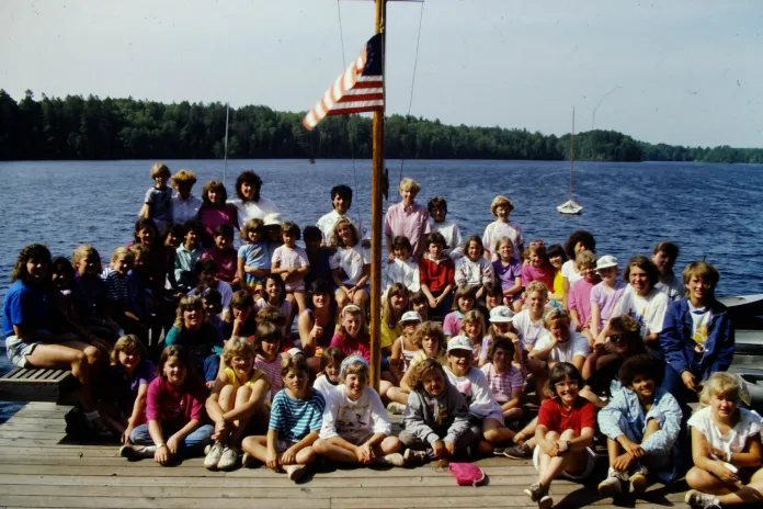 First session of girls' camp