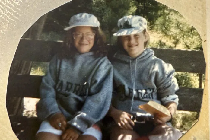 Photo from the scrapbook of Emilie Hitch