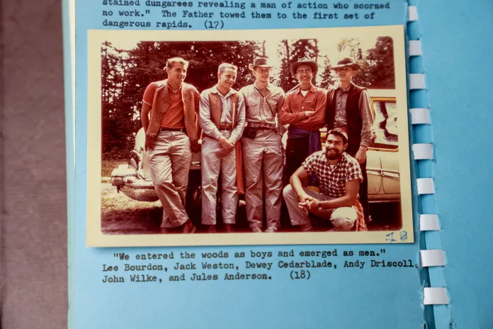 Lee Bourdon, Jack Weston, Dewey Cedarblade, Andy Driscoll, John Wilke, and Jules Anderson