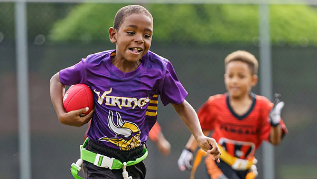 Flag football for kids