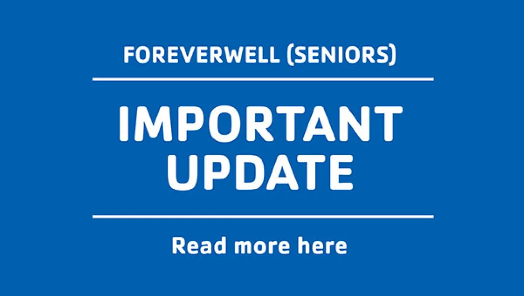 ForeverWell Seniors - Important Update. Read more here.