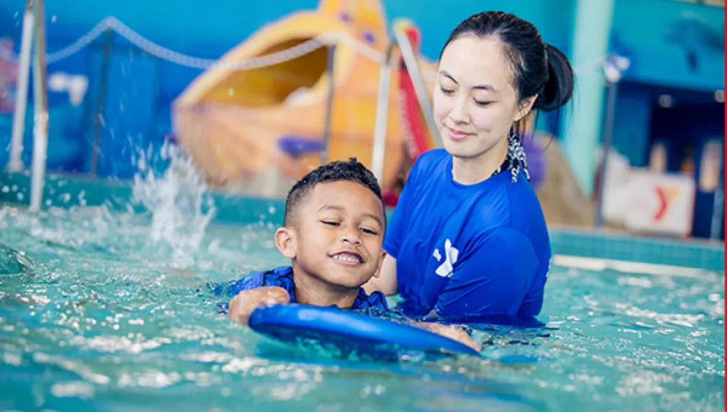 Swim lessons at the YMCA
