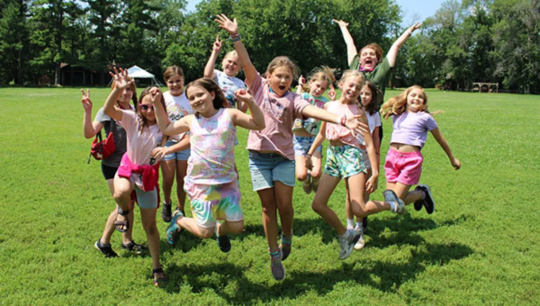 YMCA Summer youth program participants