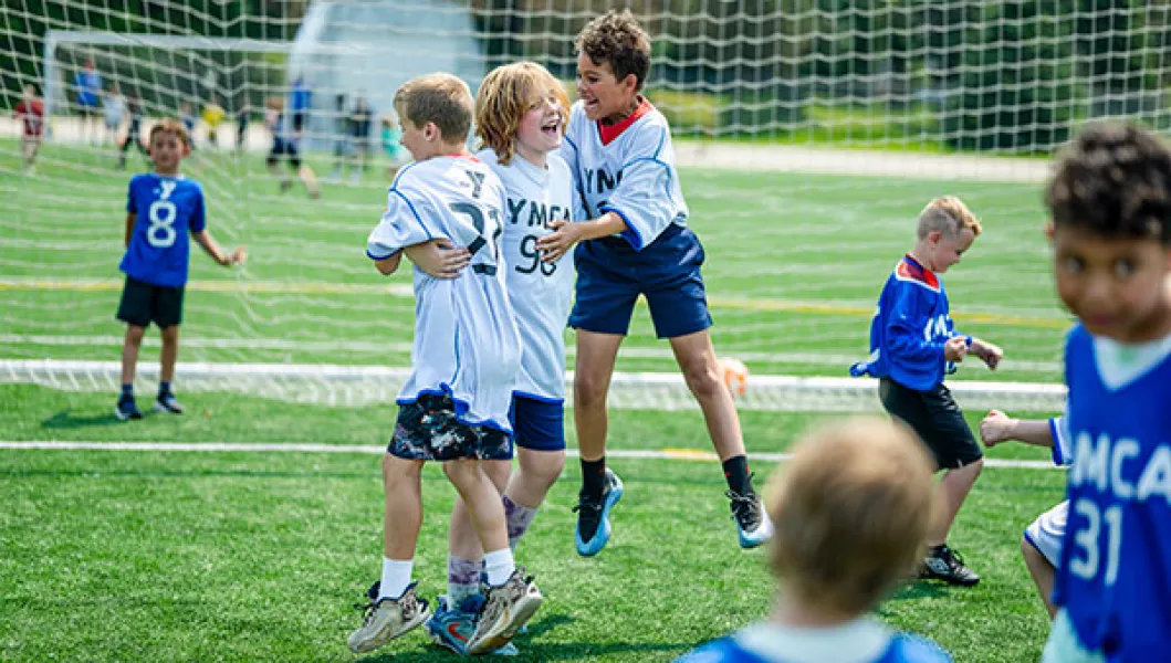 YMCA summer sports participants