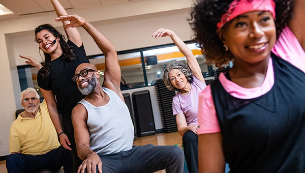 YMCA Foreverwell program participants