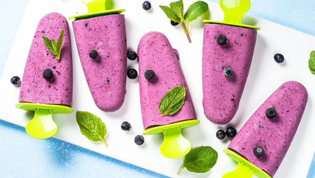 Protein smoothie pops