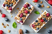 Frozen Yogurt Bark with Fruit & Nuts