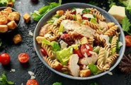 Protein Power Pasta Salad (with Chicken or Chickpeas)
