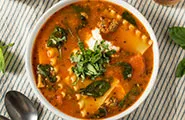 One-Pot Lasagna Soup