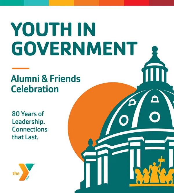 Youth in Government. Alumni &amp; Friends Celebration. 80 years of leadership. Connections that last.