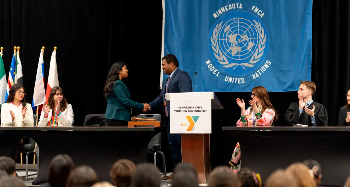 YMCA Center for Youth Voice Program participants