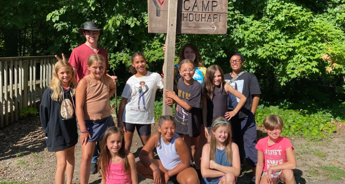 Camp Ihduhapi Program participants