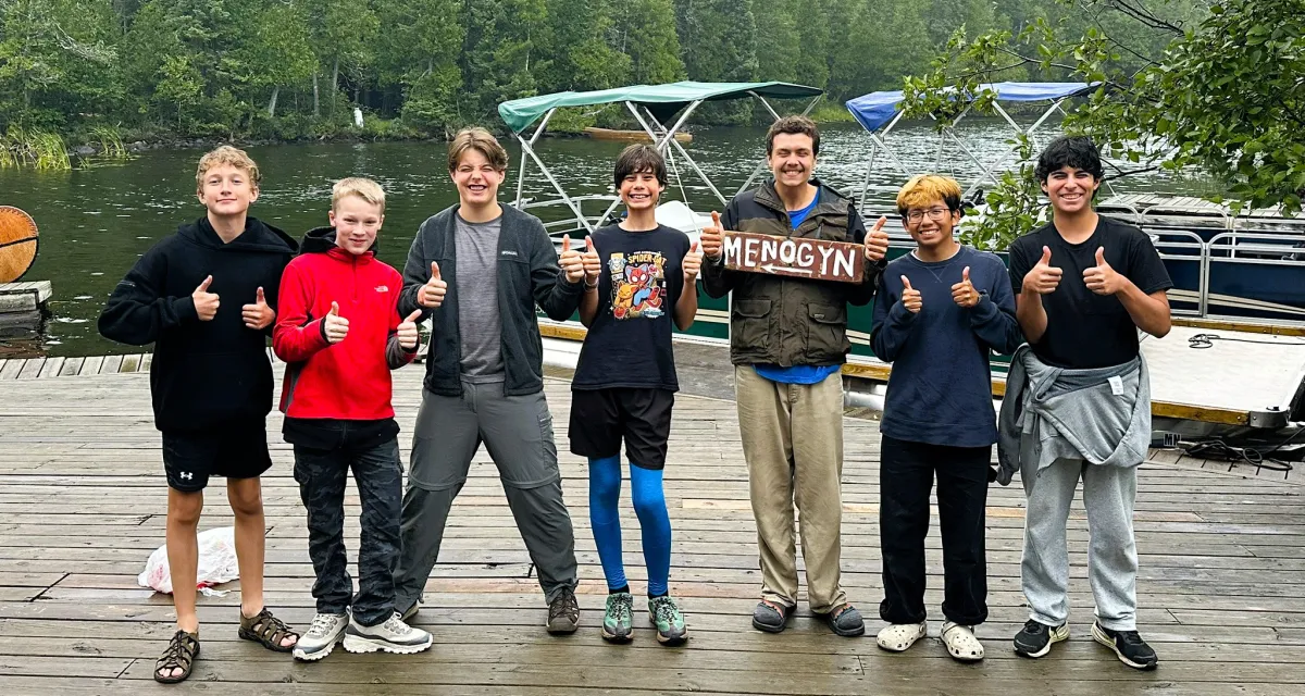 Camp Menogyn Program participants