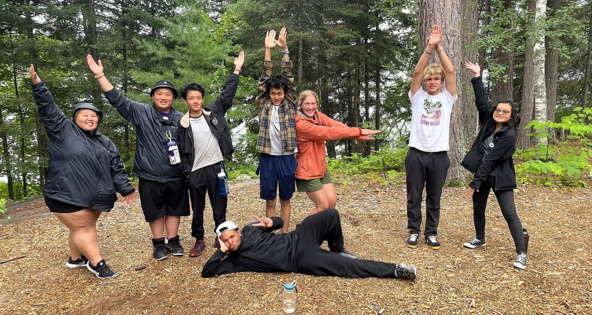 Camp Widjiwagan Program participants