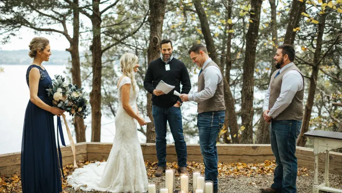 Wedding at Camp Northern Lights