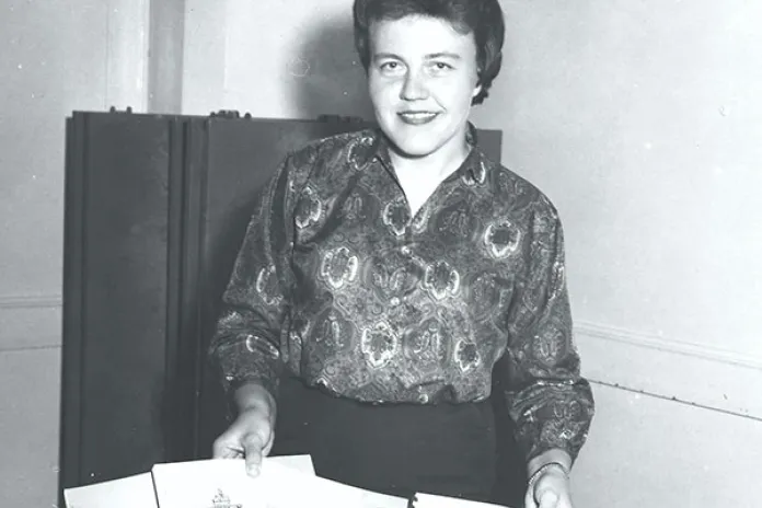 Marjorie in 1963