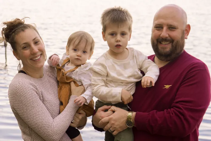 Eric and his family