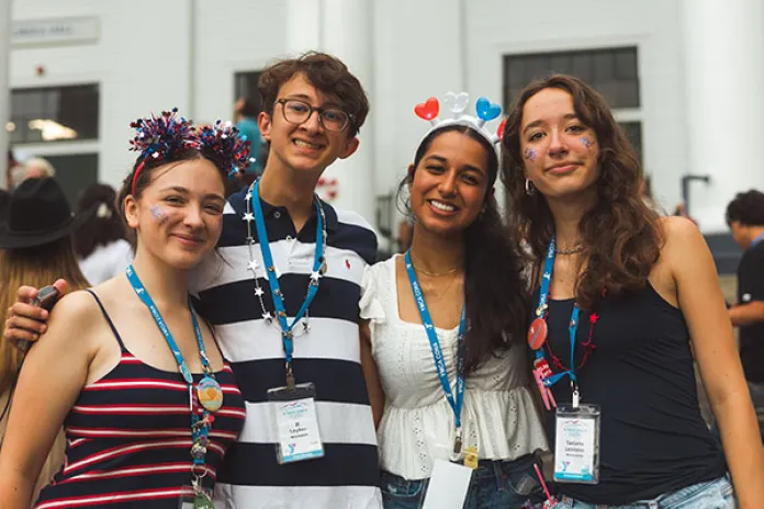 YMCA Conference on National Affairs participants