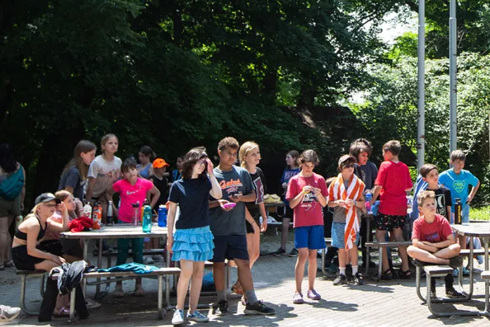 YMCA Camp Ihduhapi campers