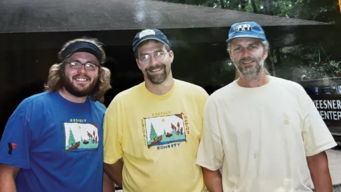 Jamie Zuel, Peter Wieczorek, and Chuck Hoppe