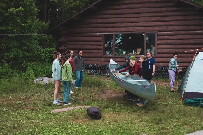 Canoe demonstration