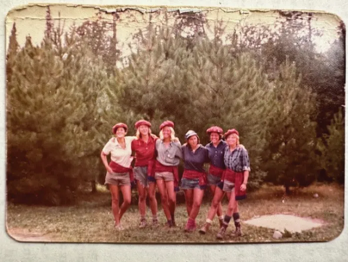 Ann Bancroft and friends