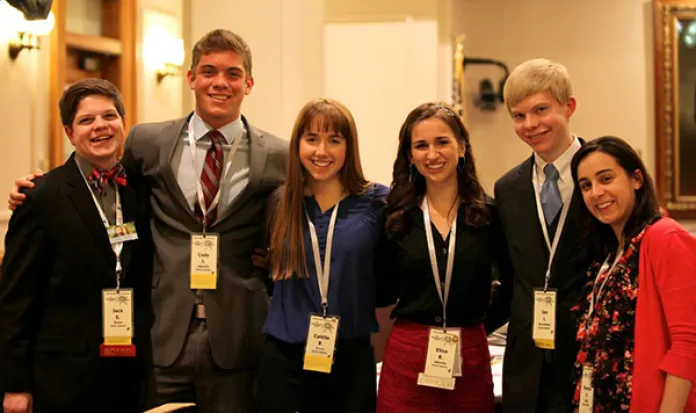 Shantal Pai and fellow YIG participants