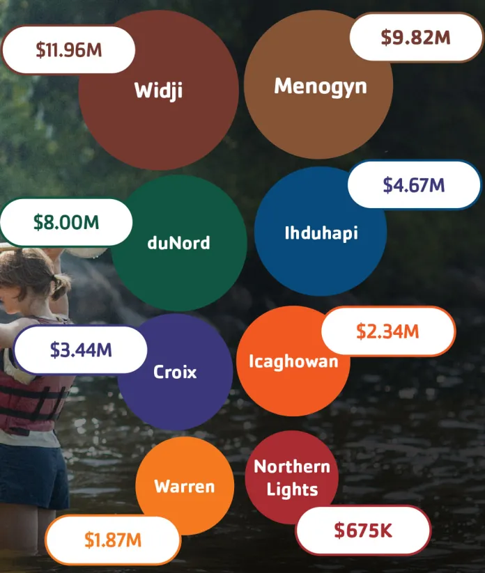 Camp Endowment Sizes