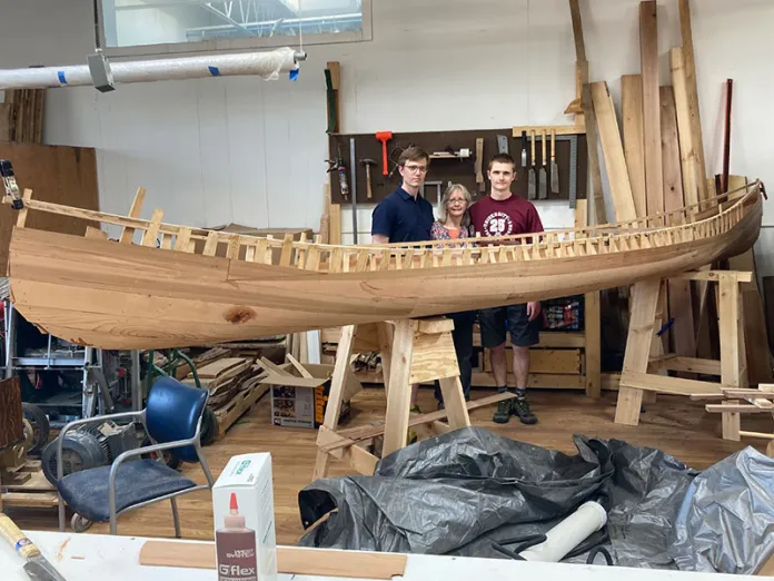 Construction of Todd's Canoe