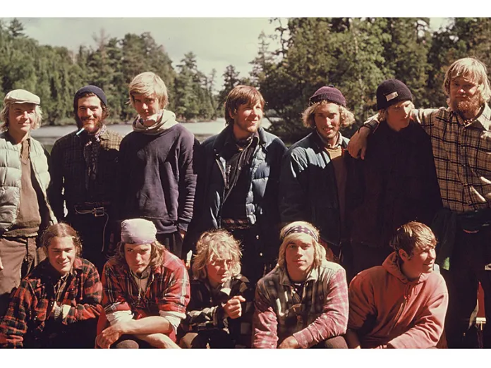 Standing- Dan Sowles, Milo Moyano, Chuck Perkins, Steve Nulsen, Chuck LeGros, Todd Wagner, Jon Lindfors Front row- Tim Hanson, Mark Pehrson, Paul Grabau, Paul Dutcher, Chad Burlet