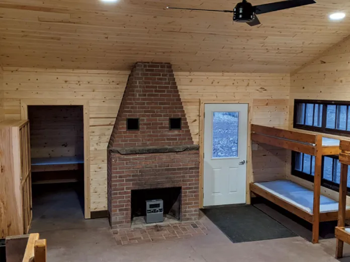 A spruced up space at Camp Icaghowan