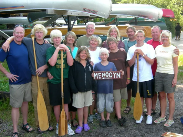 Don Olson and family in 2007