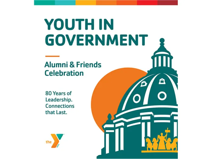 Youth in Government Alumni & Friends Celebration. 80 Years of Leadership. Connections That Last.